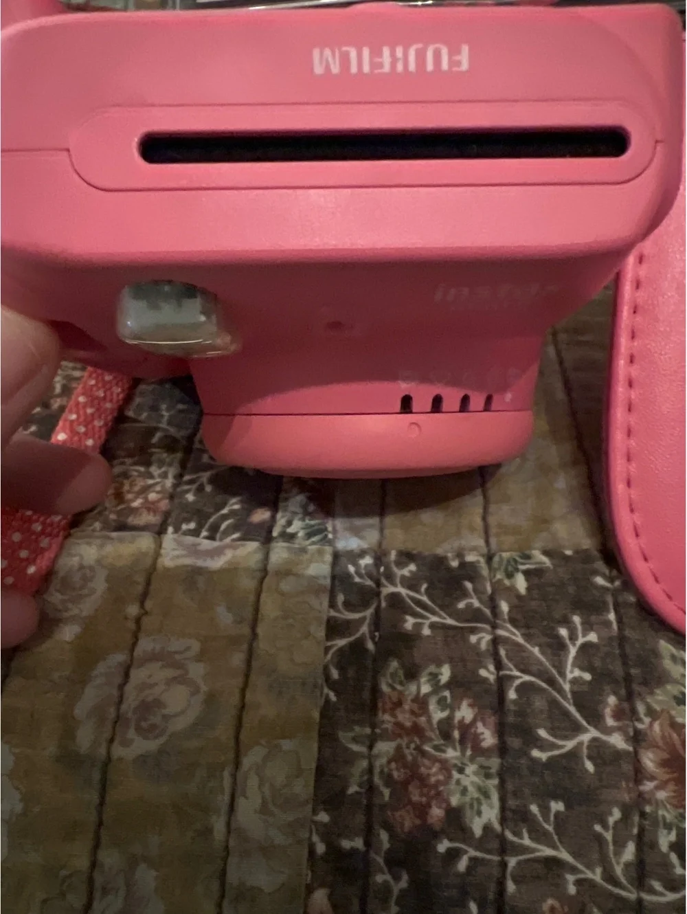 Fujifilm Instax Mini Instant Camera Pink with Protective Case